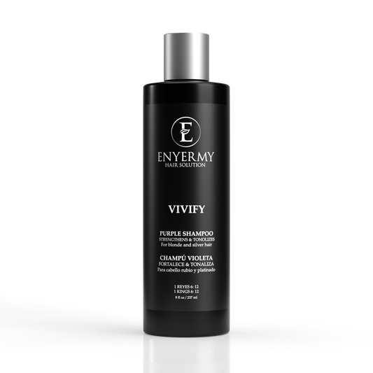 ENYERMY STUDIO PRO VIVIFY  Purple Shampoo For Brassy Blonde Hair