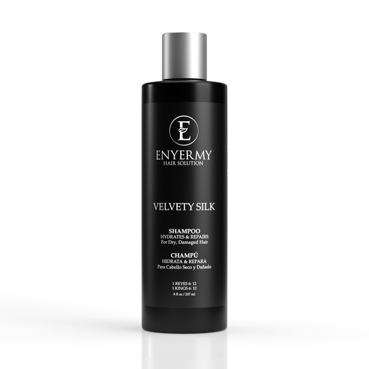 ENYERMY STUDIO PRO VELVETY SILK hydrate Shampoo for Dry Damage Hair