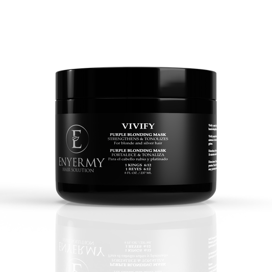 ENYERMY STUDIO PRO VIVIFY BLONDING Hair Purple Mask for Brassy Blonde